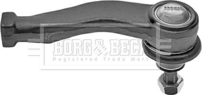 Borg & Beck BTR5336 - Наконечник рульової тяги, кульовий шарнір autocars.com.ua