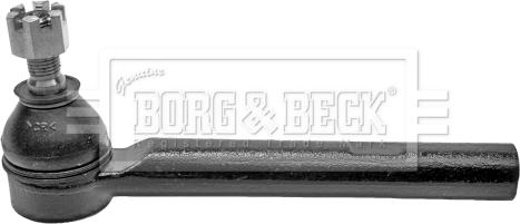 Borg & Beck BTR5348 - Наконечник рульової тяги, кульовий шарнір autocars.com.ua