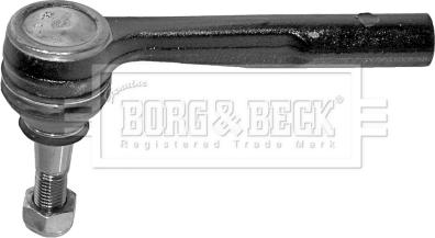 Borg & Beck BTR5376 - Наконечник рульової тяги, кульовий шарнір autocars.com.ua