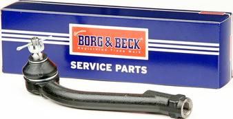 Borg & Beck BTR5382 - Наконечник рульової тяги, кульовий шарнір autocars.com.ua