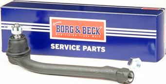 Borg & Beck BTR5451 - Наконечник рульової тяги, кульовий шарнір autocars.com.ua