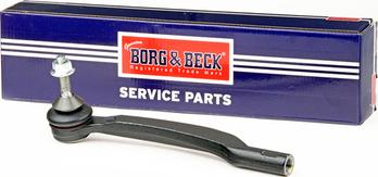 Borg & Beck BTR5578 - Наконечник рульової тяги, кульовий шарнір autocars.com.ua