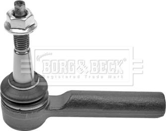 Borg & Beck BTR5619 - Наконечник рульової тяги, кульовий шарнір autocars.com.ua