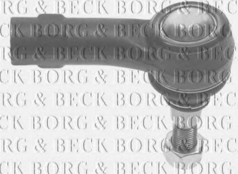 Borg & Beck BTR5629 - Наконечник рульової тяги, кульовий шарнір autocars.com.ua