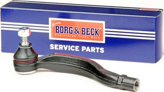 Borg & Beck BTR5637 - Наконечник рульової тяги, кульовий шарнір autocars.com.ua