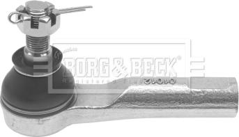 Borg & Beck BTR5691 - Наконечник рульової тяги, кульовий шарнір autocars.com.ua
