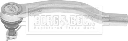 Borg & Beck BTR5700 - Наконечник рульової тяги, кульовий шарнір autocars.com.ua