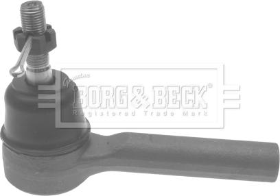 Borg & Beck BTR5703 - Наконечник рульової тяги, кульовий шарнір autocars.com.ua