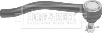 Borg & Beck BTR5721 - Наконечник рулевой тяги, шарнир autodnr.net