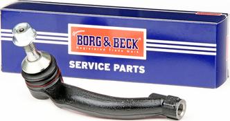 Borg & Beck BTR5757 - Наконечник рульової тяги, кульовий шарнір autocars.com.ua