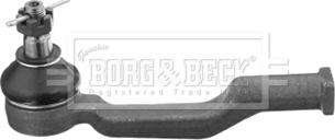 Borg & Beck BTR5780 - Наконечник рулевой тяги, шарнир autodnr.net