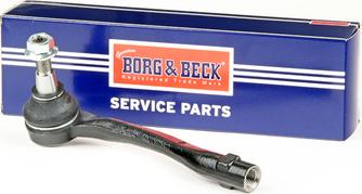 Borg & Beck BTR5814 - Наконечник рульової тяги, кульовий шарнір autocars.com.ua