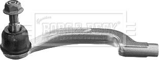 Borg & Beck BTR5831 - Наконечник рулевой тяги, шарнир autodnr.net