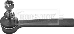 Borg & Beck BTR5854 - Наконечник рульової тяги, кульовий шарнір autocars.com.ua