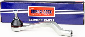 Borg & Beck BTR5869 - Наконечник рульової тяги, кульовий шарнір autocars.com.ua