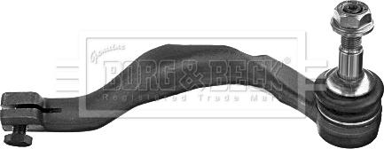Borg & Beck BTR5881 - Наконечник рульової тяги, кульовий шарнір autocars.com.ua