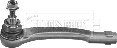 Borg & Beck BTR5953 - Наконечник рулевой тяги, шарнир autodnr.net