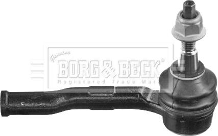 Borg & Beck BTR5962 - Наконечник рульової тяги, кульовий шарнір autocars.com.ua