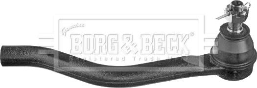 Borg & Beck BTR5975 - Наконечник рульової тяги, кульовий шарнір autocars.com.ua