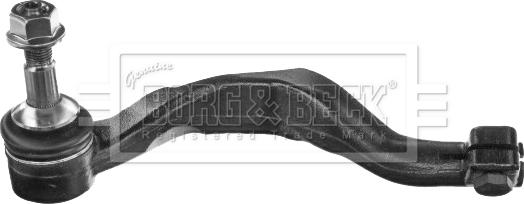Borg & Beck BTR5984 - Наконечник рулевой тяги, шарнир autodnr.net