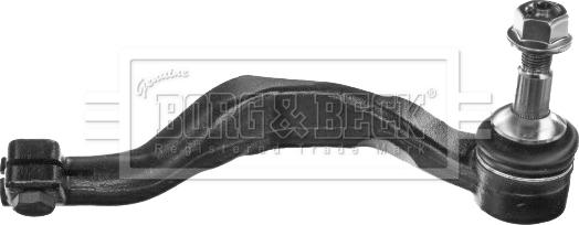 Borg & Beck BTR5985 - Наконечник рульової тяги, кульовий шарнір autocars.com.ua