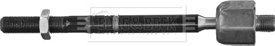 Borg & Beck BTR6022 - Осьовий шарнір, рульова тяга autocars.com.ua