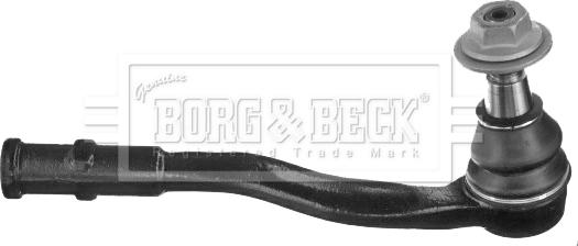 Borg & Beck BTR6029 - Наконечник рульової тяги, кульовий шарнір autocars.com.ua