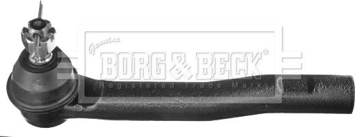 Borg & Beck BTR6037 - Наконечник рулевой тяги, шарнир autodnr.net