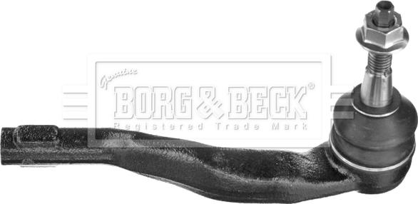 Borg & Beck BTR6051 - Наконечник рульової тяги, кульовий шарнір autocars.com.ua