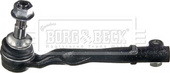 Borg & Beck BTR6076 - Наконечник рульової тяги, кульовий шарнір autocars.com.ua