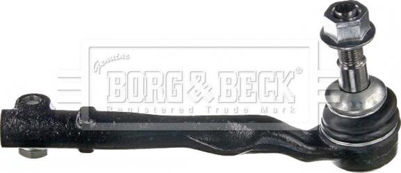 Borg & Beck BTR6077 - Наконечник рульової тяги, кульовий шарнір autocars.com.ua