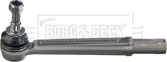 Borg & Beck BTR6080 - Наконечник рульової тяги, кульовий шарнір autocars.com.ua