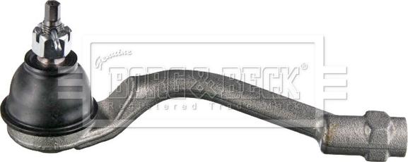 Borg & Beck BTR6090 - Наконечник рульової тяги, кульовий шарнір autocars.com.ua