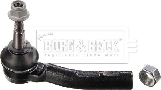 Borg & Beck BTR6094 - Наконечник рульової тяги, кульовий шарнір autocars.com.ua