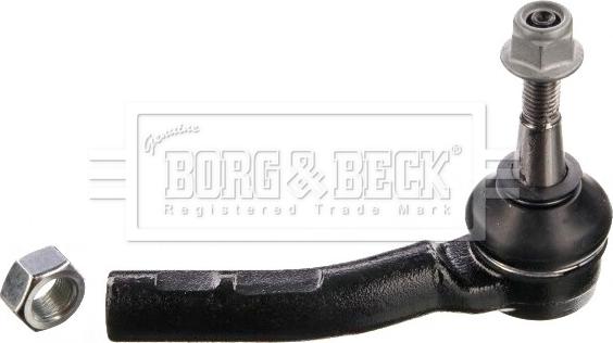 Borg & Beck BTR6095 - Наконечник рульової тяги, кульовий шарнір autocars.com.ua