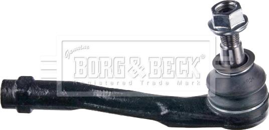 Borg & Beck BTR6153 - Наконечник рульової тяги, кульовий шарнір autocars.com.ua