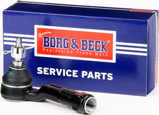 Borg & Beck BTR6177 - Наконечник рульової тяги, кульовий шарнір autocars.com.ua