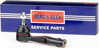 Borg & Beck BTR6180 - Наконечник рульової тяги, кульовий шарнір autocars.com.ua