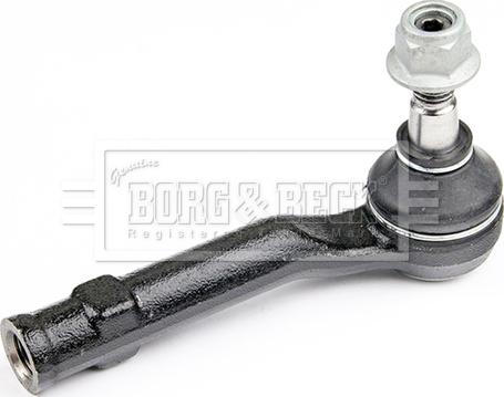 Borg & Beck BTR6230 - Наконечник рульової тяги, кульовий шарнір autocars.com.ua
