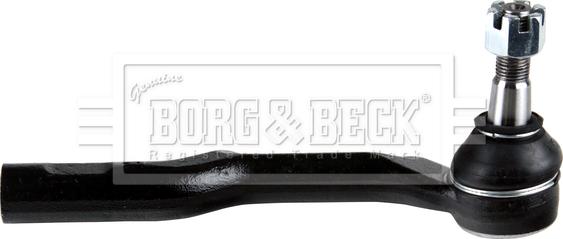 Borg & Beck BTR6232 - Наконечник рульової тяги, кульовий шарнір autocars.com.ua