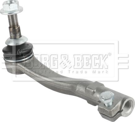 Borg & Beck BTR6272 - Наконечник рульової тяги, кульовий шарнір autocars.com.ua