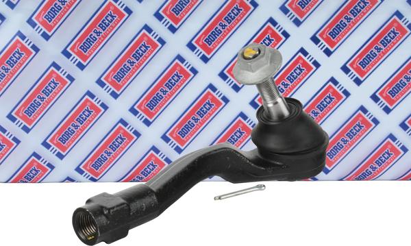 Borg & Beck BTR6276 - Наконечник рульової тяги, кульовий шарнір autocars.com.ua