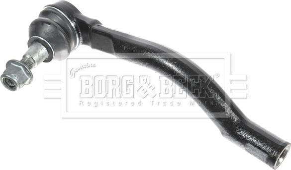 Borg & Beck BTR6308 - Наконечник рульової тяги, кульовий шарнір autocars.com.ua