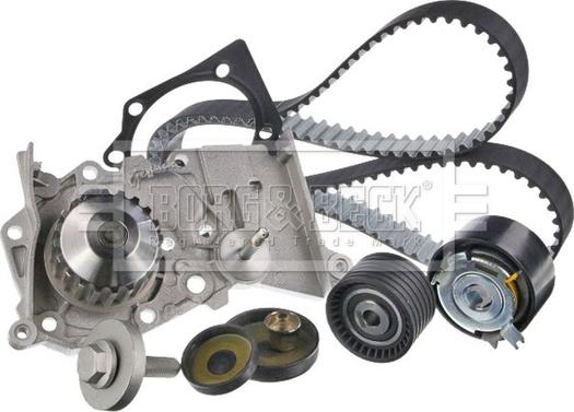 Borg & Beck BTW1077 - Водяний насос + комплект зубчатого ременя autocars.com.ua