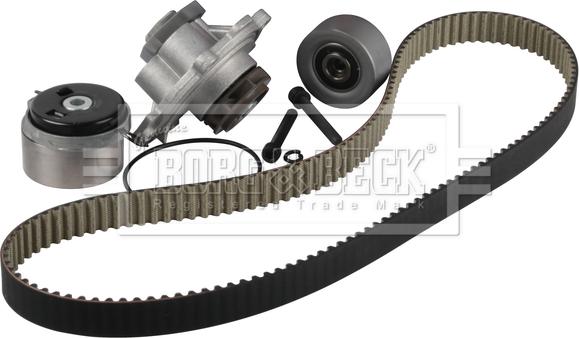 Borg & Beck BTW1086 - Водяний насос + комплект зубчатого ременя autocars.com.ua