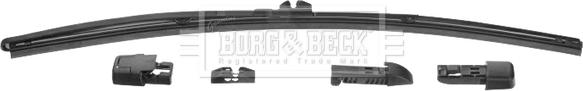 Borg & Beck BW16RF.10 - Щітка склоочисника autocars.com.ua
