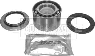 Borg & Beck BWK021 - Комплект підшипника маточини колеса autocars.com.ua