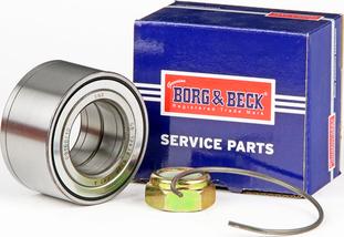 Borg & Beck BWK064 - Комплект підшипника маточини колеса autocars.com.ua