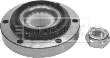 Borg & Beck BWK071 - Комплект підшипника маточини колеса autocars.com.ua
