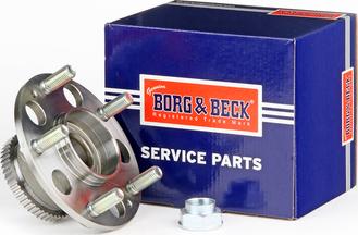 Borg & Beck BWK1022 - Комплект підшипника маточини колеса autocars.com.ua